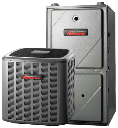 Amana furnace and air conditioner